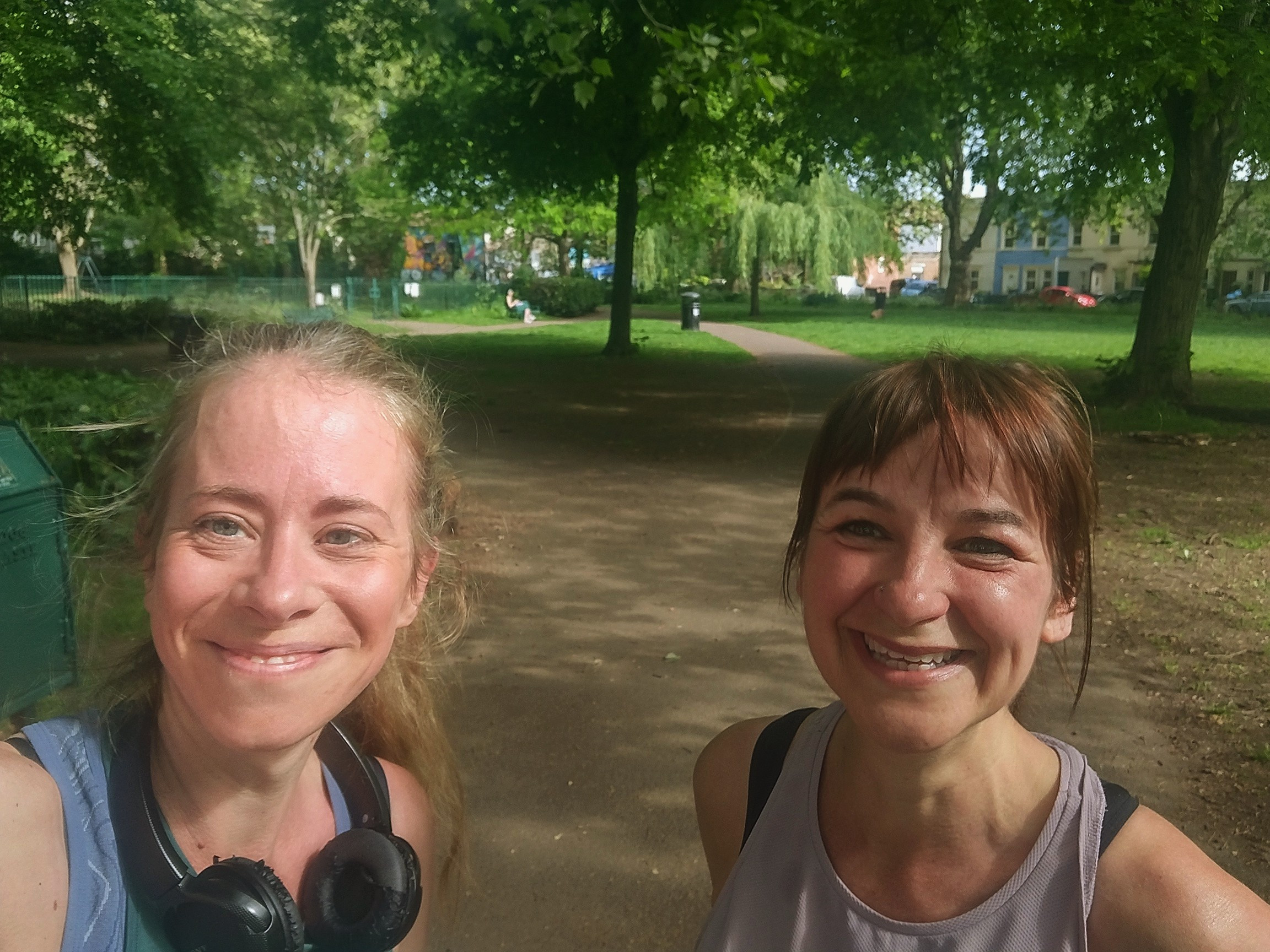 Fundraising fun (and sweat)